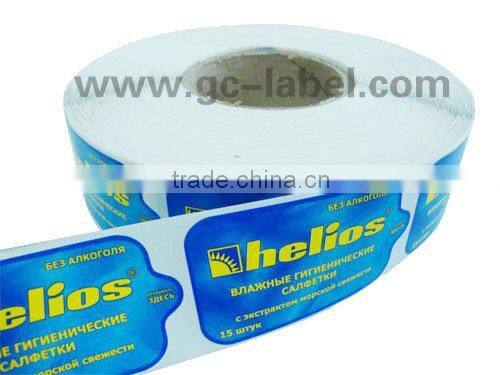 bottle packaging label