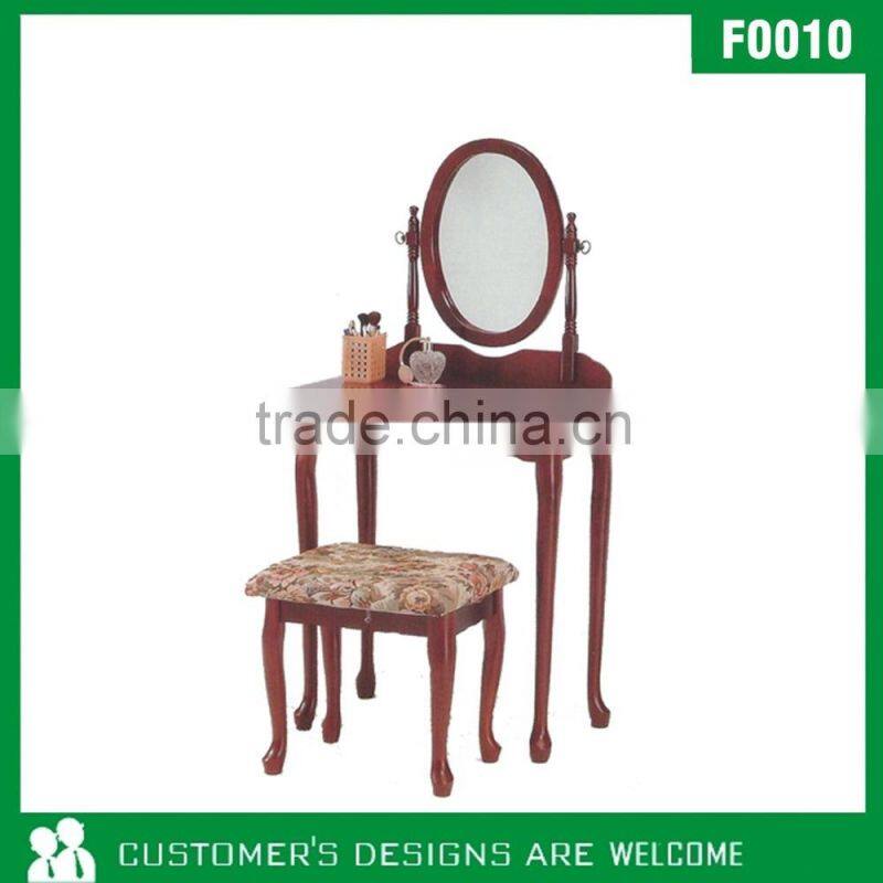 Hallway Console Table With Mirror, Classical Console Table With Mirror
