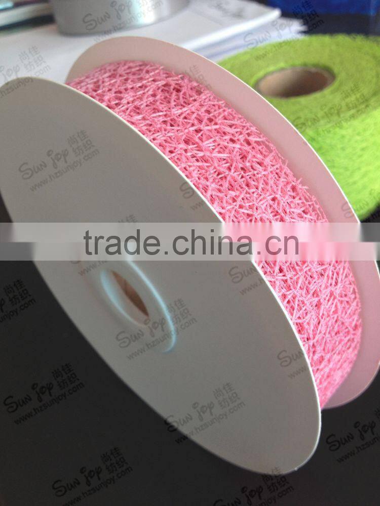 Christmas decorative net decoration ribbon