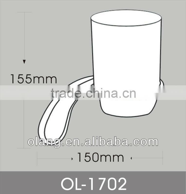 Bathroom fitting-OL-1702 hotel single tumbler holder