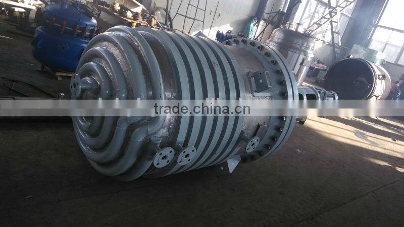 Stainless steel jacketed Reactor complete with Condenser unit