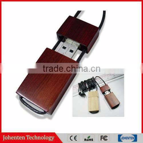 wholesale LOGO customized fashion wooden pen drive 8GB 16GB 32GB USB 2.0 usb Flash Drive pendrive thumb drive Memory stick