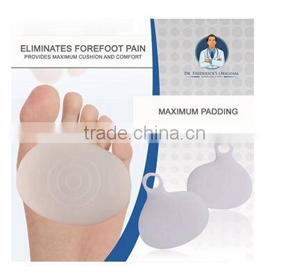 Metatarsal Pads - 2 Pieces - Gel Pad Ball of Foot Cushions - Rapid Foot Pain Relief