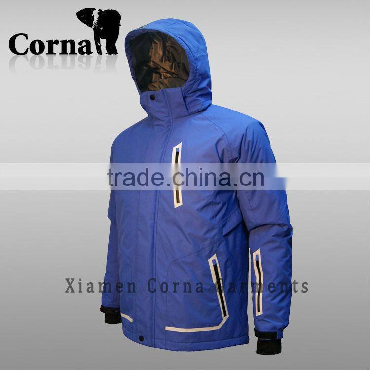 Hot selling humanized design 100% polyester casual sports ski outerwear brands