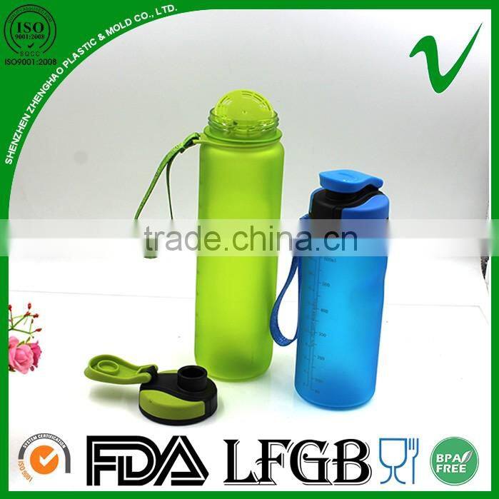 PCTG new products bpa free plastic drinking water bottle with different color