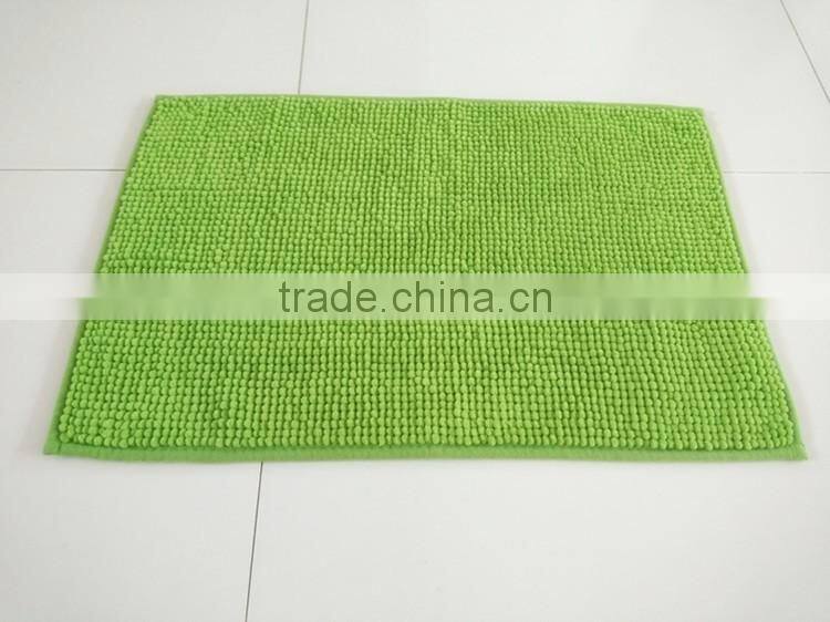 home textile tufted sebs back chenille mat