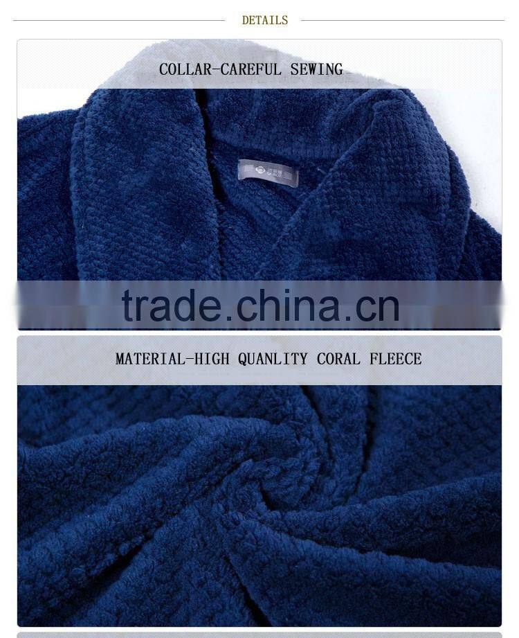 cheap blue heated towel bathrobe, bathrobe factory