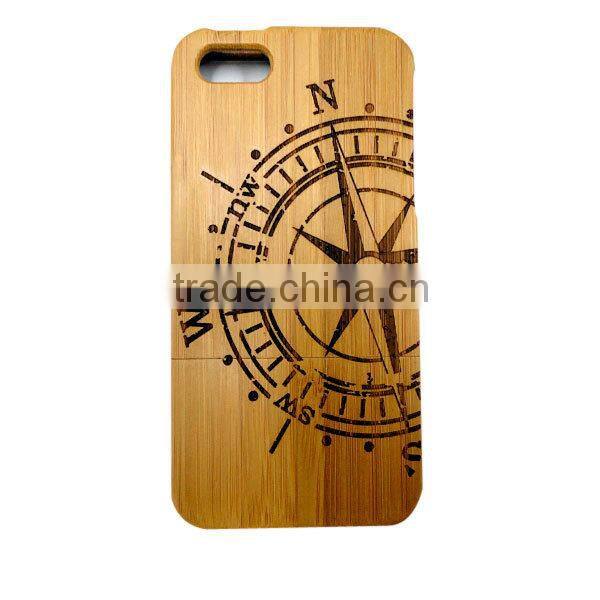 Natural for iphone 5 case bamboo
