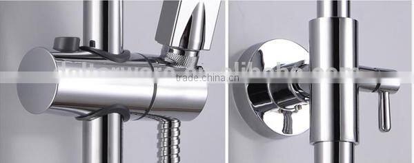 Deltar bath Led shower heads set, rain shower head set with hose