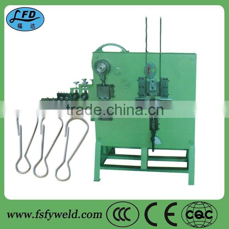 Best performance hanger hooking machine galvanized steel hanger making machine