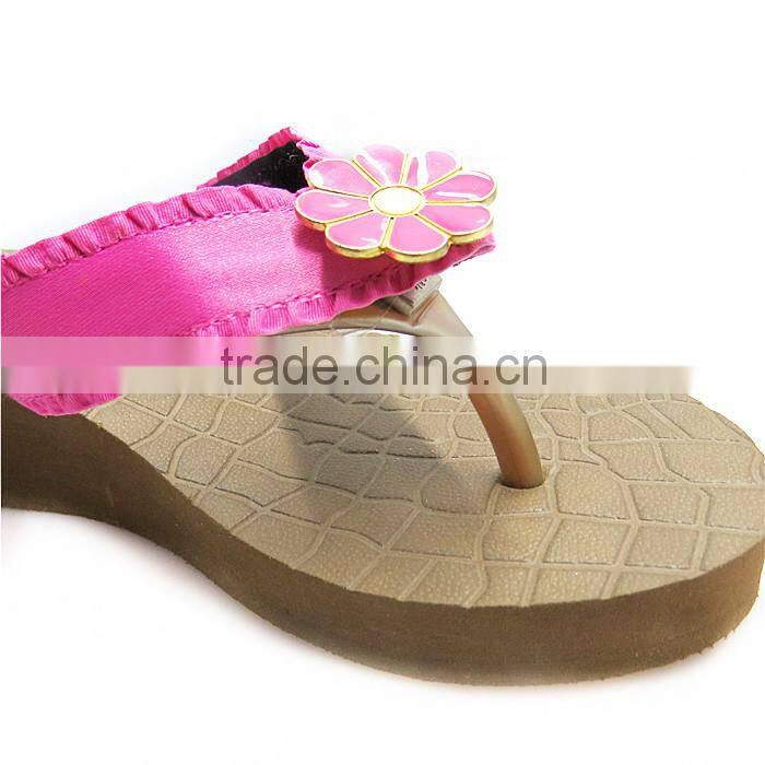 140mm Custom Accessorices Handmade Fabric Shoe Flower For Shoes