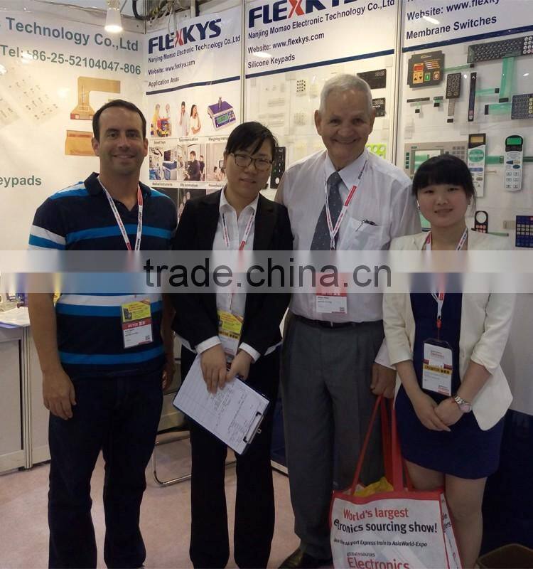 Computer garment cloth control panel metal dome membrane switch