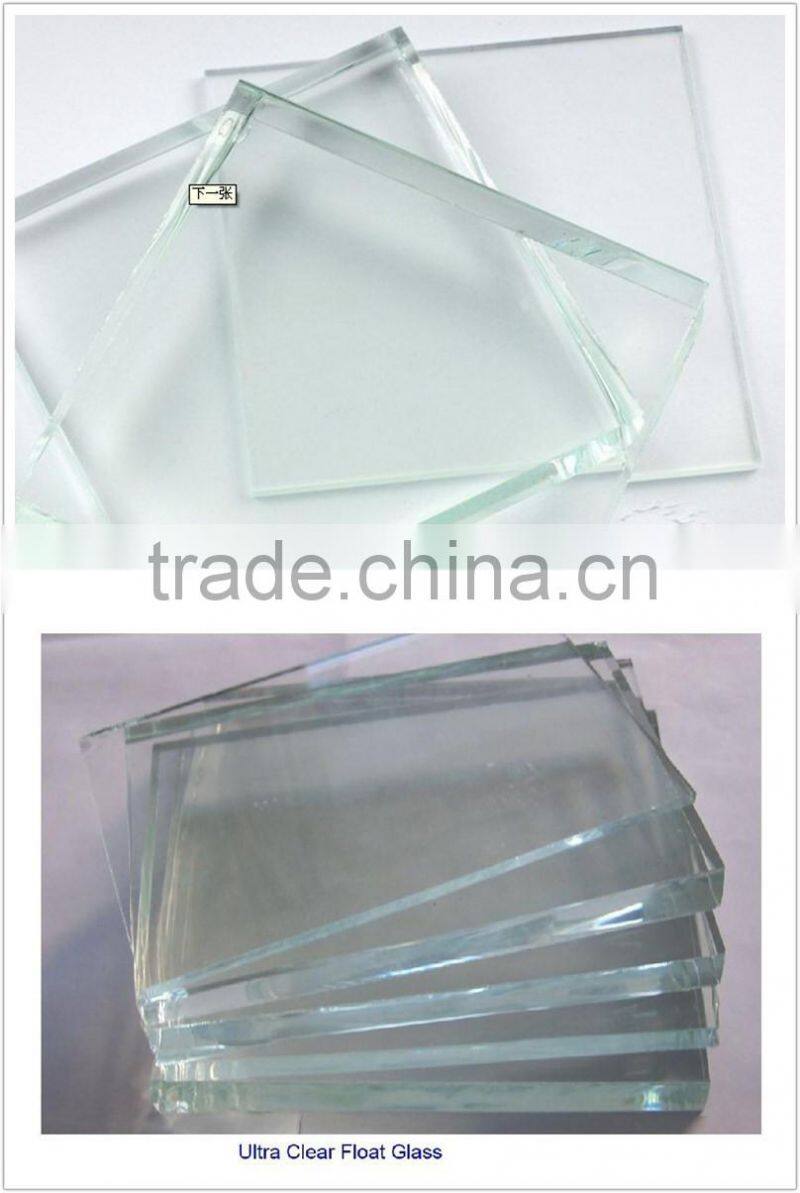 2-19mm extra clear reinforced glass