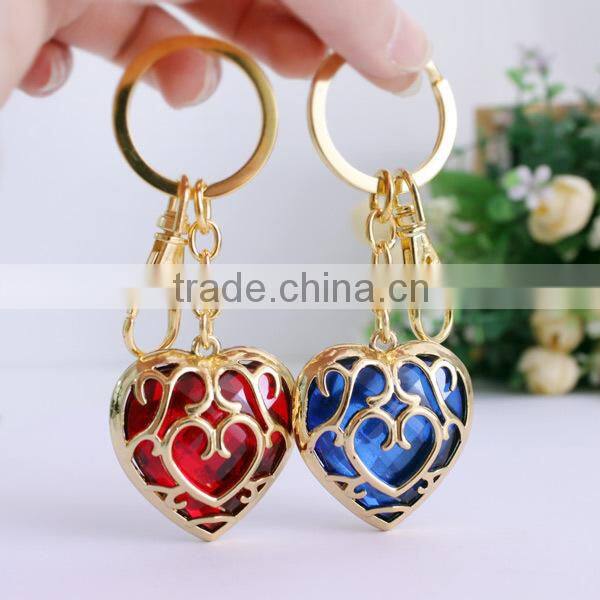 Hot sale the Legend of Zelda keychain key rings PC online game key chain game keychain