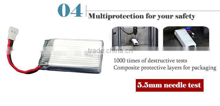 Protection Fuctions 3.7v 500mah lithium battery pack