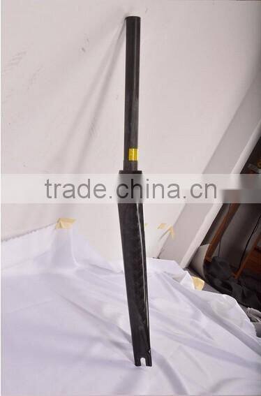 Full Carbon Fiber 700C Road Fork 12k weave