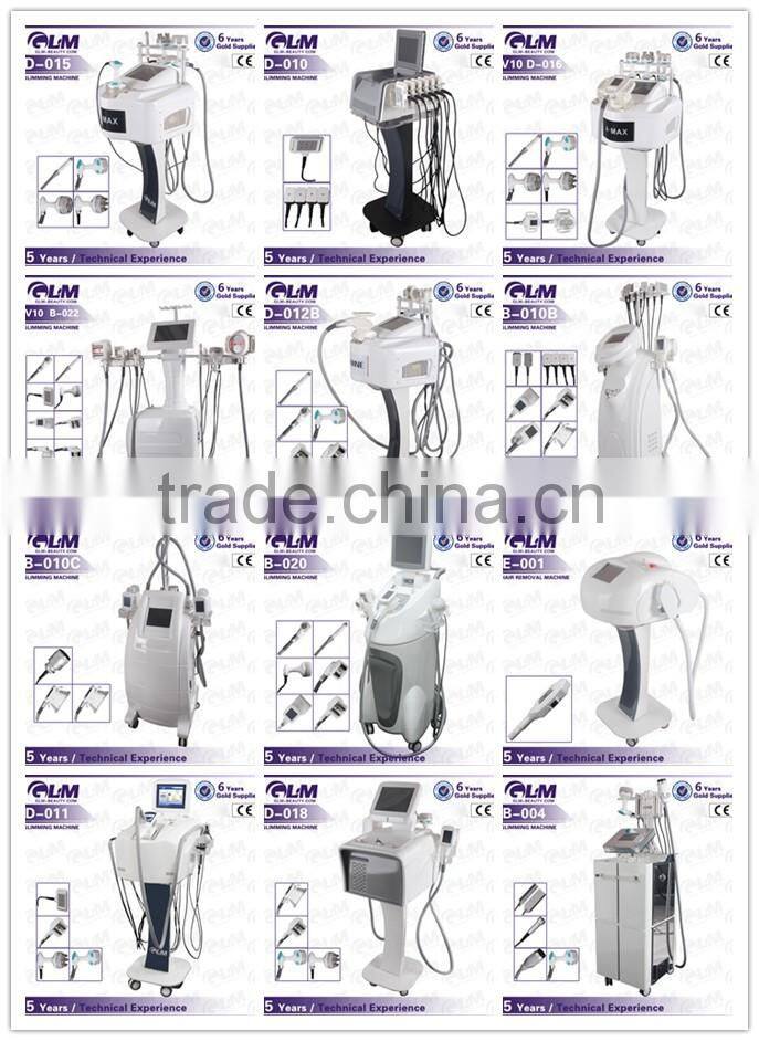 Vacuum Cavitation System sixpolar rf /multipolar RF machine /RF slimming machine