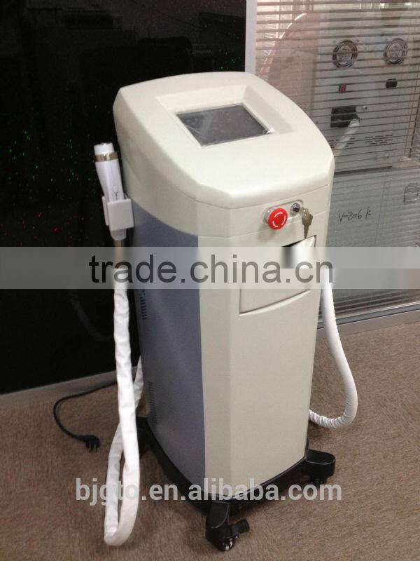 2014 Hot sale Vertical E-light(IPL+RF) beauty machine for hair removal and skin care