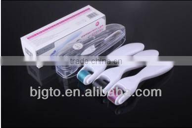 2014 new hotsale 600 needles stainless steel titanium alloy blue face meso roller