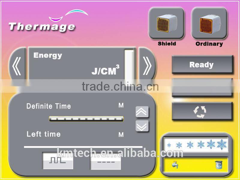 CE ISO TUV BV approved machine radio frequency facial for skin tightening