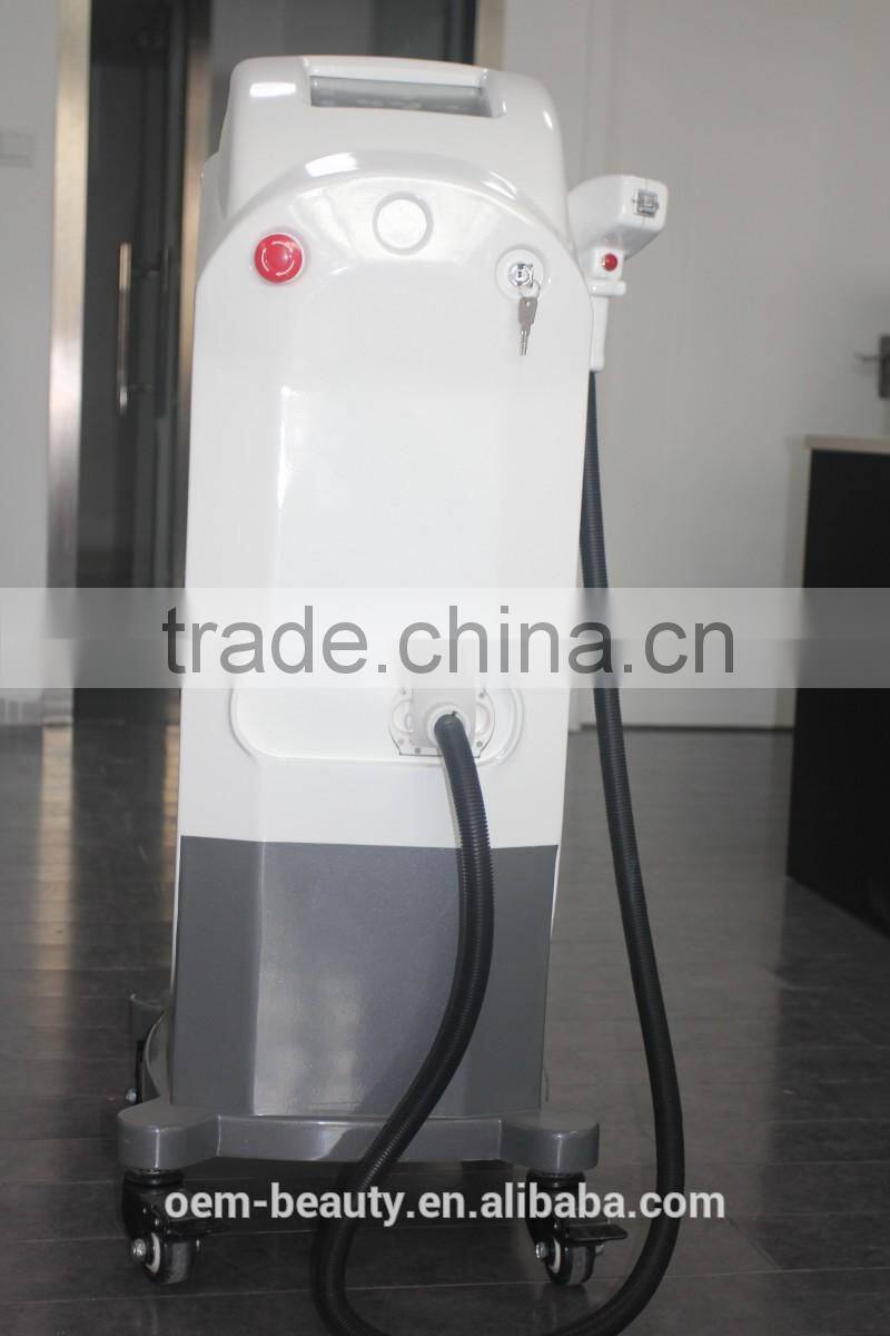 Factory direct sales !! 808nm Diode Laser+IPL diode laser hair removal with CE approved