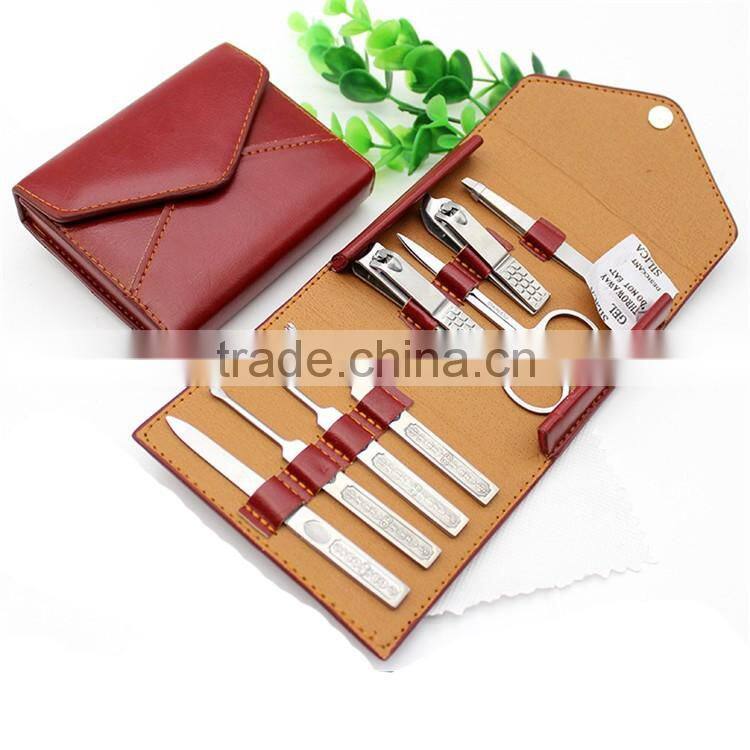 Bonvatt Familiar With OEM Factory Fashion Style Funny Design Glass Shape Girls Manicure And Pedicure Set Baby Nail beauty produc