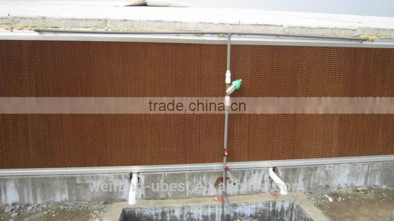 Complete poultry tunnel ventilation system