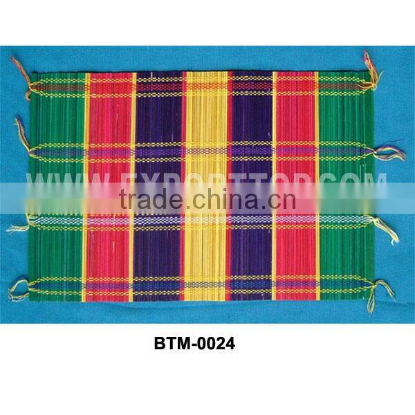 Bamboo table mat with nice price