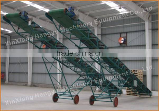 Hengyu grain 800mm width rubber belt conveyor