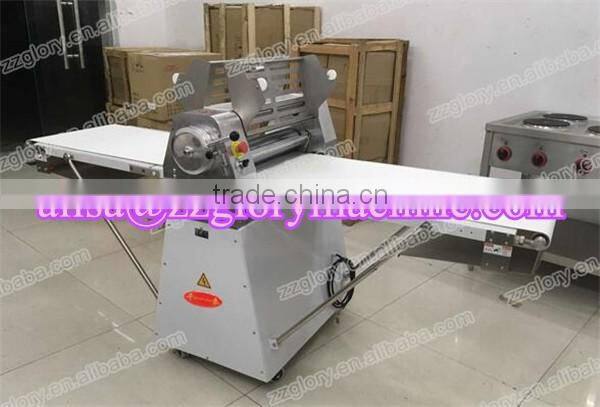 High Efficiency Bakery Croissant Dough Sheeter/ Puff Roller Croissant Cutter