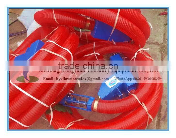 Portable / Mobile grain suction machine with soft pipes