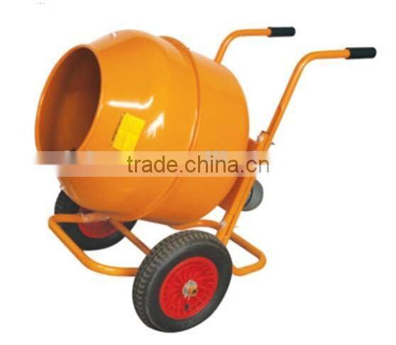 China portable electric concrete mixer cement mixer machine 140L drum capacity