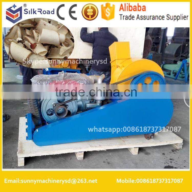 Diesel engine wood shaving machine for sale price