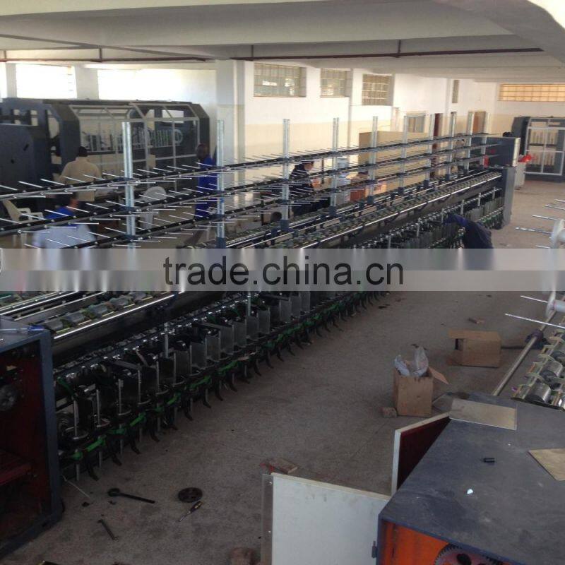 Two for one pp filament winding machine-ring twister machine