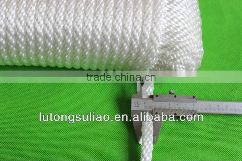 100% 12mm nylon diamond braid rope with best high tenacity