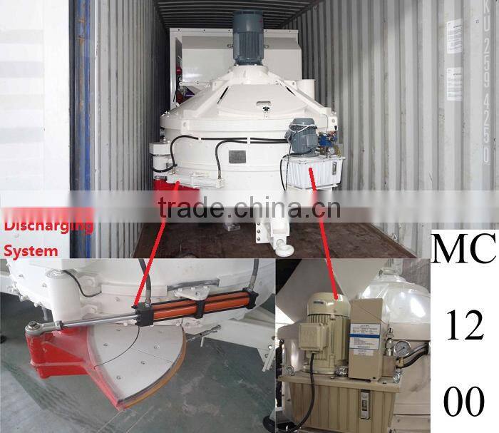 New structure MD1200 mobile concrete mixing plant