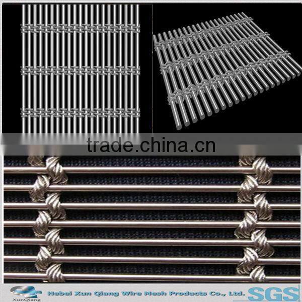 SUS304, SUS304L, SUS316 or SUS316L decorating wire mesh for furniture