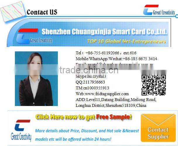 Gold Foil Hot Stamping on Plastic Vip Member Cards