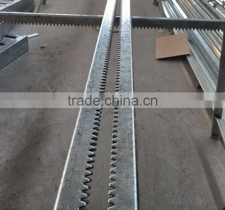 rack and pinion for greenhouse ventilation