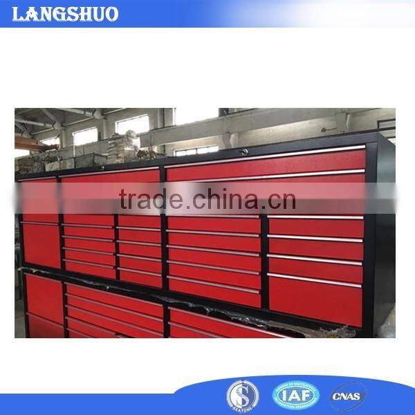 High quality heavy duty big space metal material tool storage cabinet with drawers