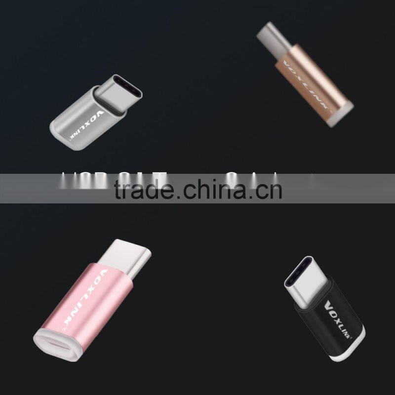 Hot Selling Voxlink Type C micro USB adapter for mobile phone