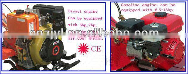 Power TillerMini Gasoline Tiller,Gasoline cultivator,7 HP mini gasoline tiller