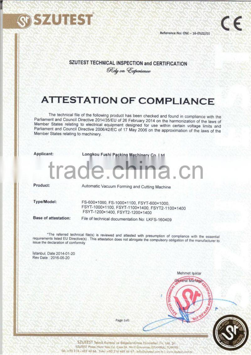 XPS Foam Board Insulation/Pack Production Making Line fs-xps