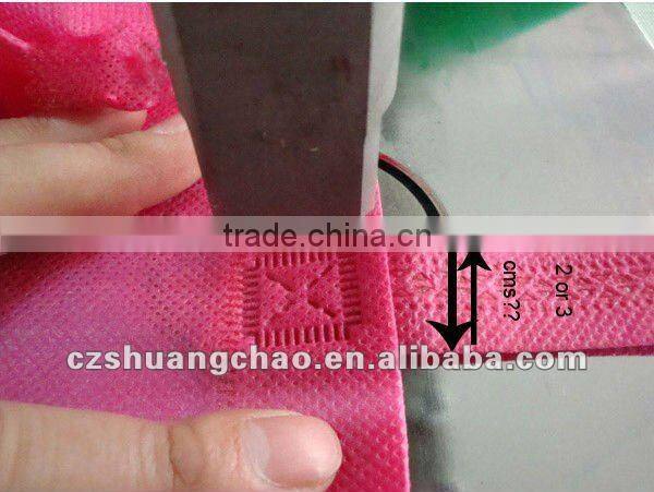 Ultrasonic Manual pp woven shopping bag