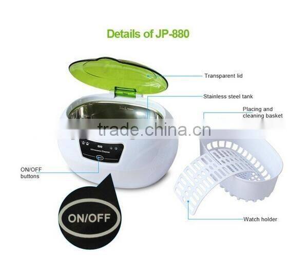 ultrasonic contact lens vibration cleaner, JP-880 ,600ml