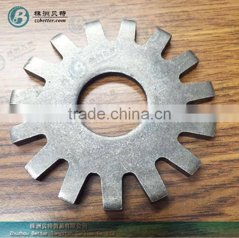 15 Blunt Teeth Steel Scarifier Cutters for general cleaning of concrete