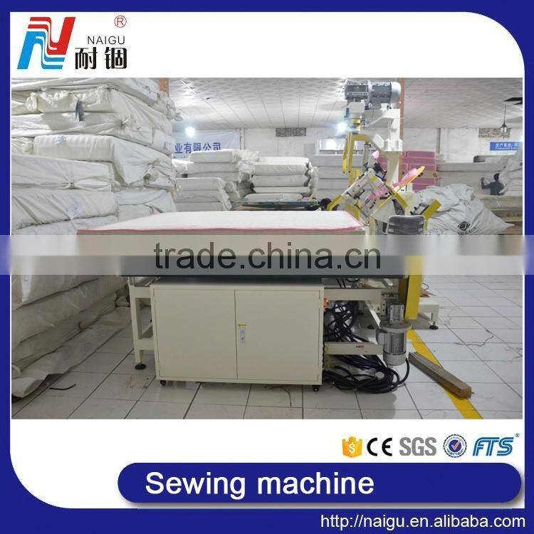 China NaiGu factory manufacture automatic chain stitch mattress tape edge sewing machine