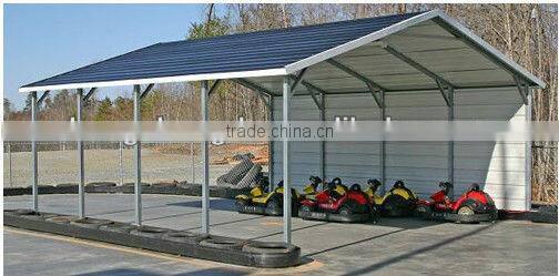 hot sale low cost 2 car metal carport