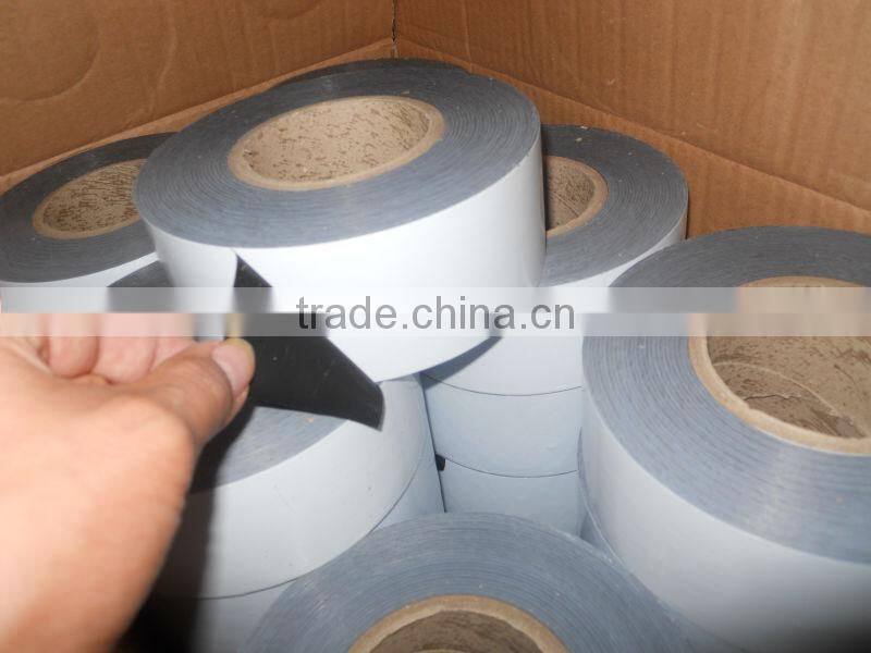 Black and white protective PE film