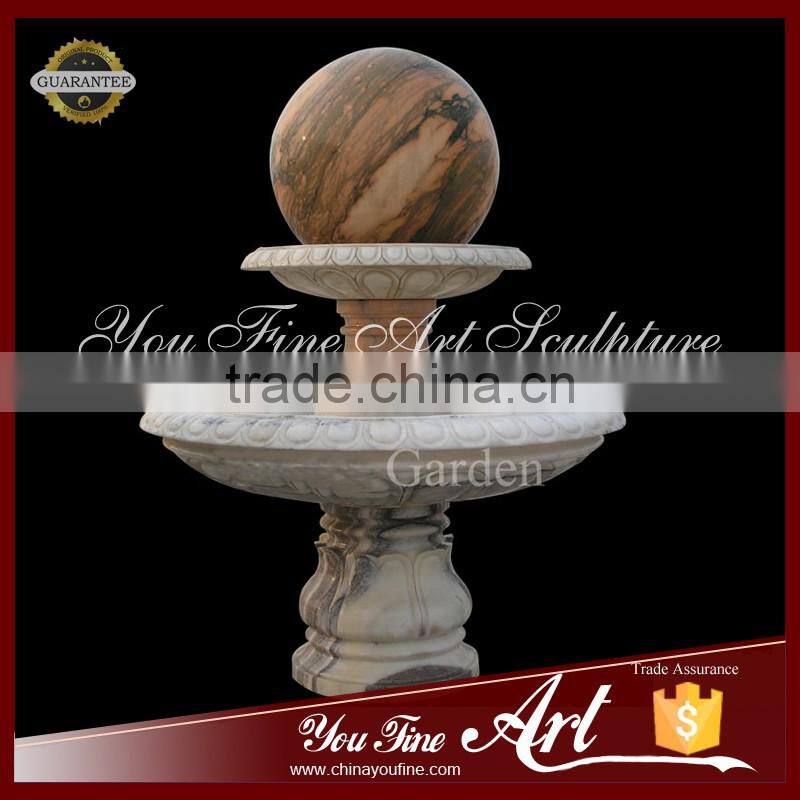 Outdoor Marble Rotating Ball Fountain